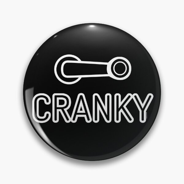 Item preview, Cranky Car Window Crank – Funny Automotive Wordplay Design designed and sold by Automotive Art by Greg.