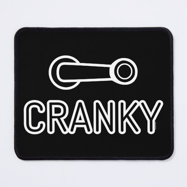 Item preview, Cranky Car Window Crank – Funny Automotive Wordplay Design designed and sold by Automotive Art by Greg.