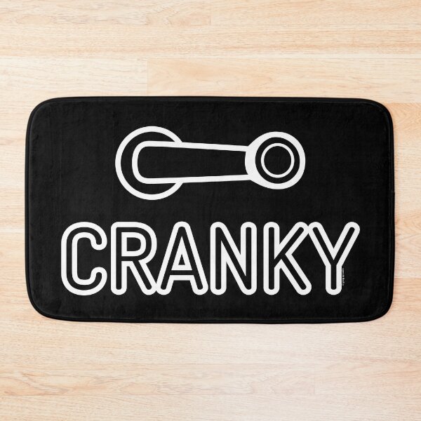 Item preview, Cranky Car Window Crank – Funny Automotive Wordplay Design designed and sold by Automotive Art by Greg.