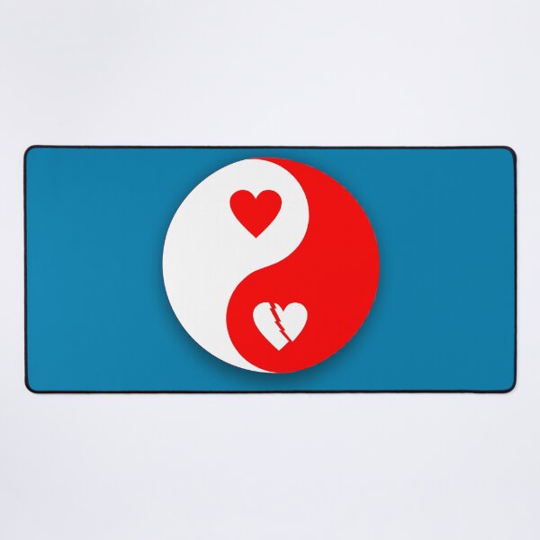 Item preview, YIN YANG OF LOVE (#027CAD) designed and sold by Marlon Oseguera.