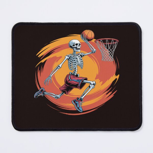 Item preview, Basketball Skeleton Basketball Player Halloween Spooky designed and sold by tabdejinti.