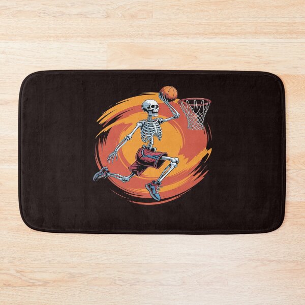 Item preview, Basketball Skeleton Basketball Player Halloween Spooky designed and sold by tabdejinti.