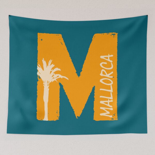 Item preview,  Mallorca Balearic Islands - Can Picafort palm trees designed and sold by Periartwork.