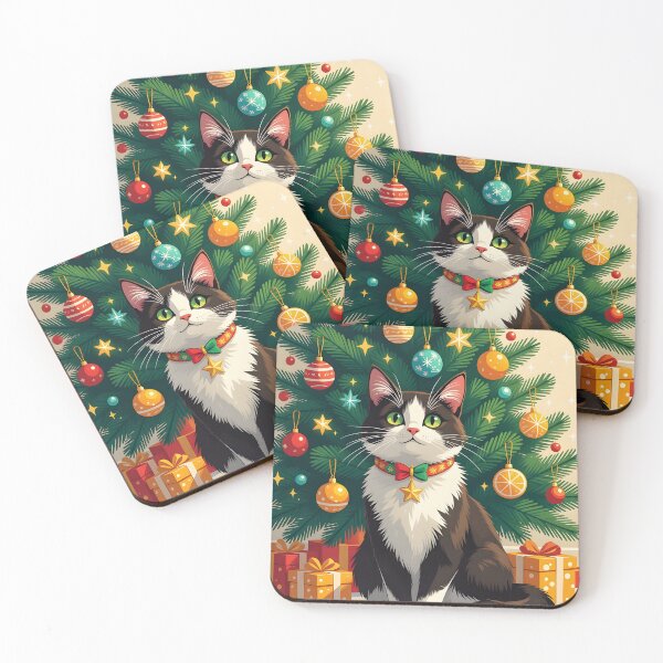 Item preview, Christmas festive cat designed and sold by Ponted.