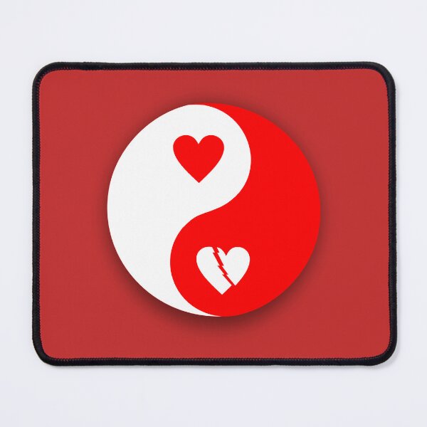 Item preview, YIN YANG OF LOVE (#C42A2A) designed and sold by Marlon Oseguera.