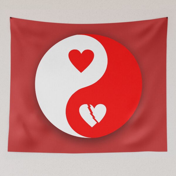 Item preview, YIN YANG OF LOVE (#C42A2A) designed and sold by Marlon Oseguera.