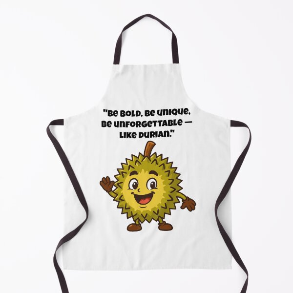 Item preview, Be Bold, Be Durian! – Funny Tropical Fruit Character designed and sold by Latitude 1°N.