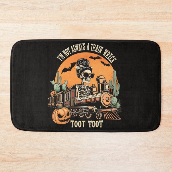 Item preview, Halloween Humor I’m Not Always A Train Wreck Just Kidding Toot designed and sold by MasudaKatsuo0v7.