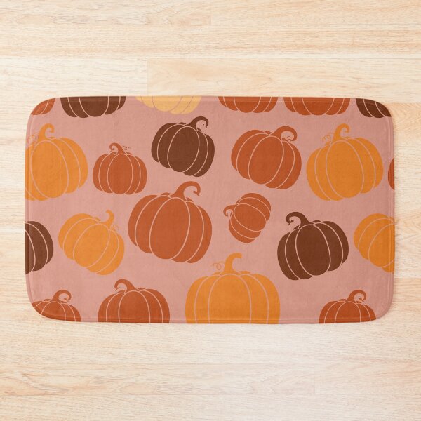 Item preview, Autumn Pumpkins Pattern Graphic T-shirt Design designed and sold by FestivityFinds.