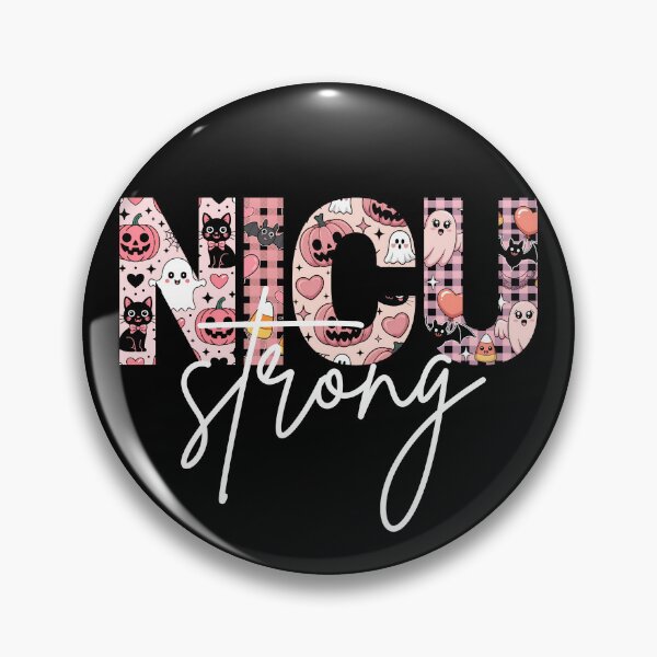 Item preview, NICU Strong Halloween Pattern designed and sold by theartfulaspie.