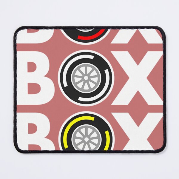 Item preview, Box Box Box F1 Tire Compound White Text Design designed and sold by GritWeber.
