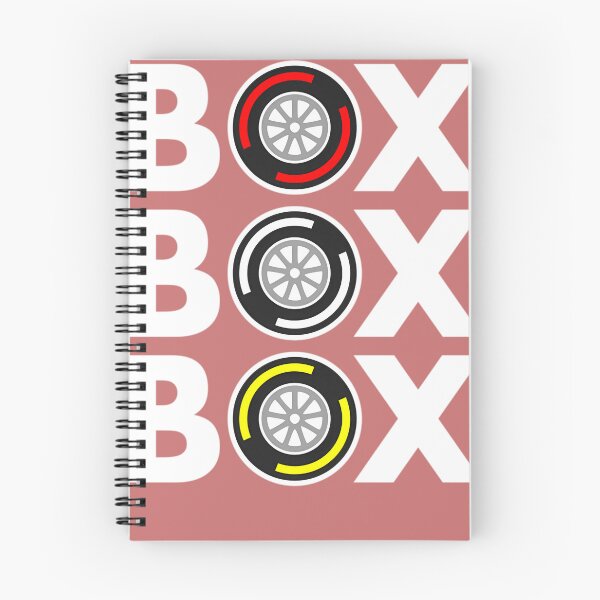 Item preview, Box Box Box F1 Tire Compound White Text Design designed and sold by GritWeber.
