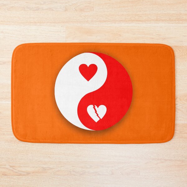 Item preview, YIN YANG OF LOVE (#FF6600) designed and sold by Marlon Oseguera.