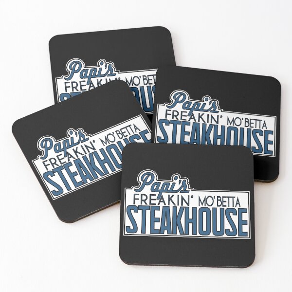 Item preview, Papi’s Steakhouse designed and sold by Rotorhead Designs.