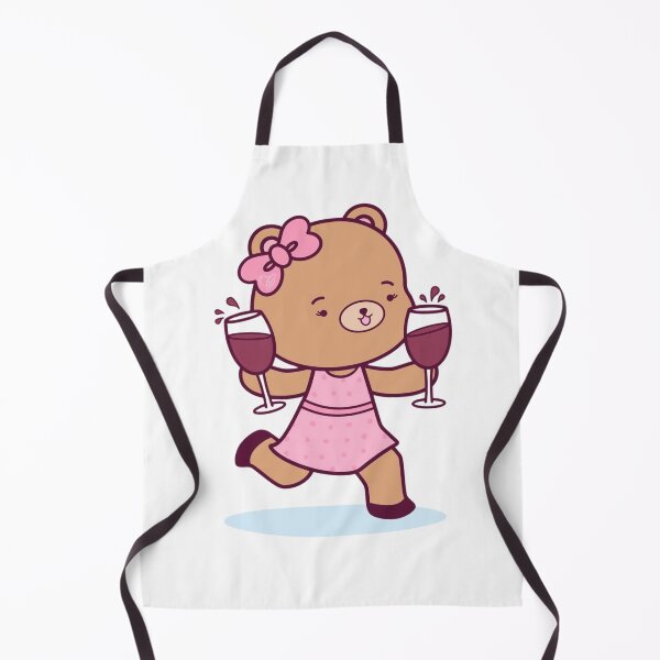 Item preview, Celebration Bear with Wine designed and sold by georgewinston.