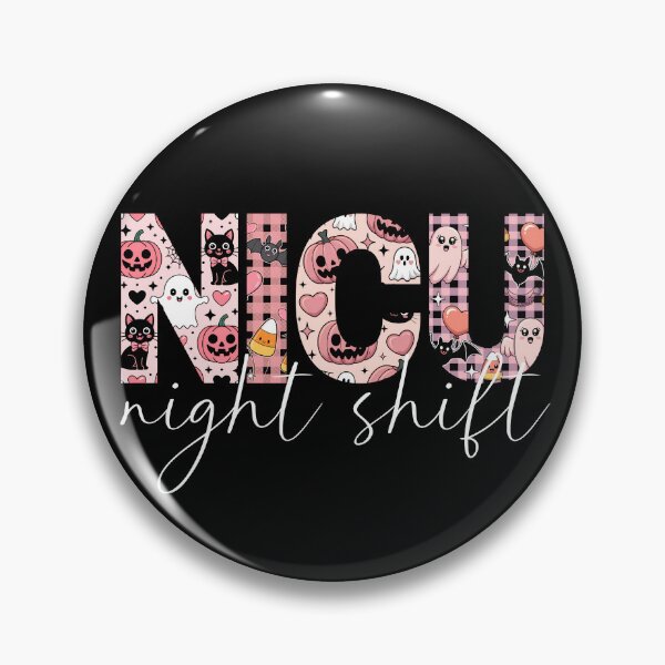 Item preview, NICU Night Shift Halloween Pattern designed and sold by theartfulaspie.
