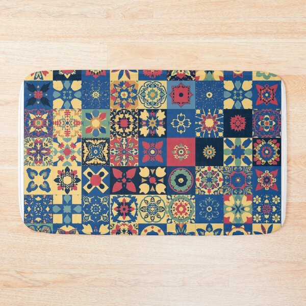 Artikelvorschau, Quiltmuster Bleu De France Bleu Botanique-Thema – Bleu De France Quilt-Liebhaber entworfen und verkauft von Wiss2Arts.