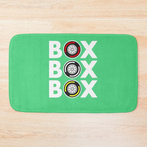 Item preview, Box Box Box F1 Tire Compound White Text Design designed and sold by RafaelWagner.