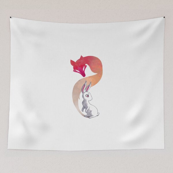 Item preview, Rabbit and a Fox C designed and sold by UngDoiSVoi.