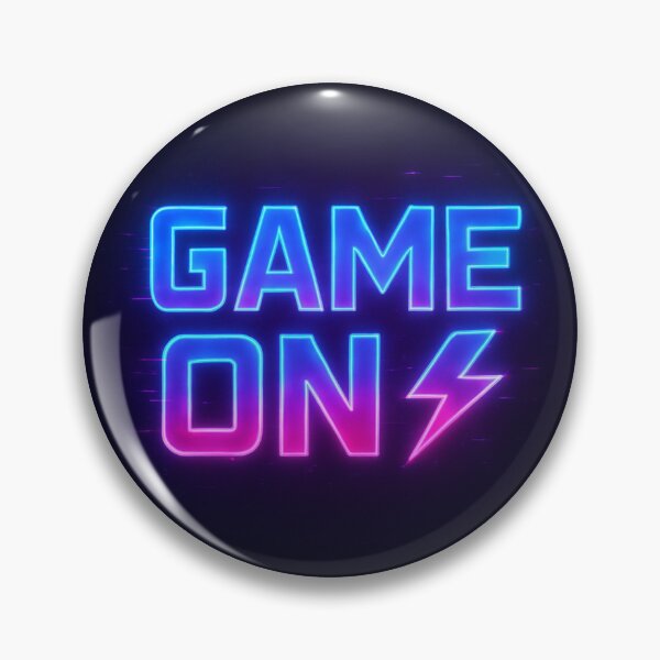 Item preview, GAME ON ⚡ Neon Glitch Gaming Design designed and sold by Metalist Zone.