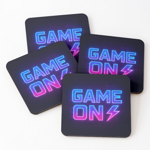 Item preview, GAME ON ⚡ Neon Glitch Gaming Design designed and sold by Metalist Zone.