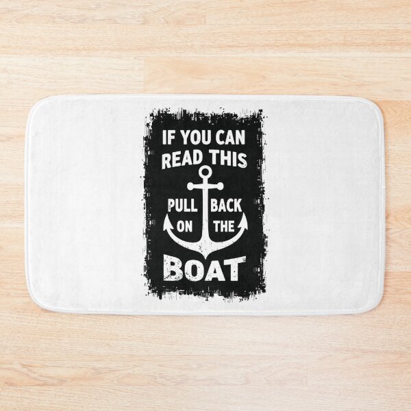 Item preview, If you can read this pull me back on the boat  designed and sold by ArtbyDalliesAI.