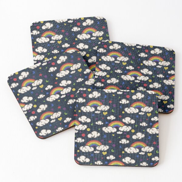 Item preview, Rainbow Clouds Seamless Knitting Pattern designed and sold by BUDDYLUU.