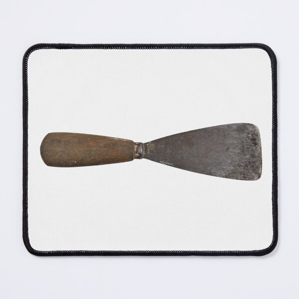 Item preview, Putty Knife Illustration, Vintage Painting and Decorating Tool Art, Spackle Scraper and Drywall Putty Knife Design, Workshop Decor Gift for Painters and DIY Enthusiasts designed and sold by bvdesignart.