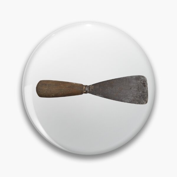 Item preview, Putty Knife Illustration, Vintage Painting and Decorating Tool Art, Spackle Scraper and Drywall Putty Knife Design, Workshop Decor Gift for Painters and DIY Enthusiasts designed and sold by bvdesignart.