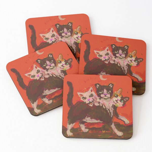 Item preview, cat cerberus  designed and sold by guilhernunes.