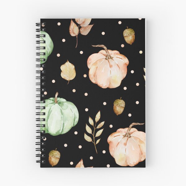 Item preview, Watercolor Pumpkins and Autumn Leaves Pattern Graphic T-shirt Design designed and sold by FestivityFinds.
