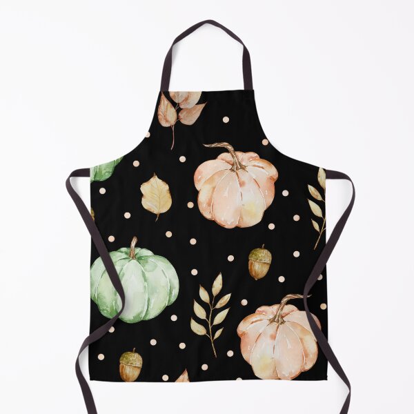 Item preview, Watercolor Pumpkins and Autumn Leaves Pattern Graphic T-shirt Design designed and sold by FestivityFinds.