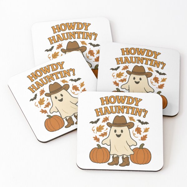 Item preview, Howdy Hauntin’ | Cute Cowboy Ghost Western Halloween Design designed and sold by inkoutninja.