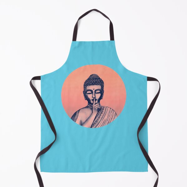 Item preview, Buddha-Shh...-Do-Not-Disturb-In-Coral designed and sold by AnastasiaBohme.
