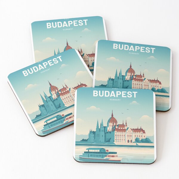 Item preview, Budapest-Hungary-Vintage-Travel designed and sold by AnastasiaBohme.