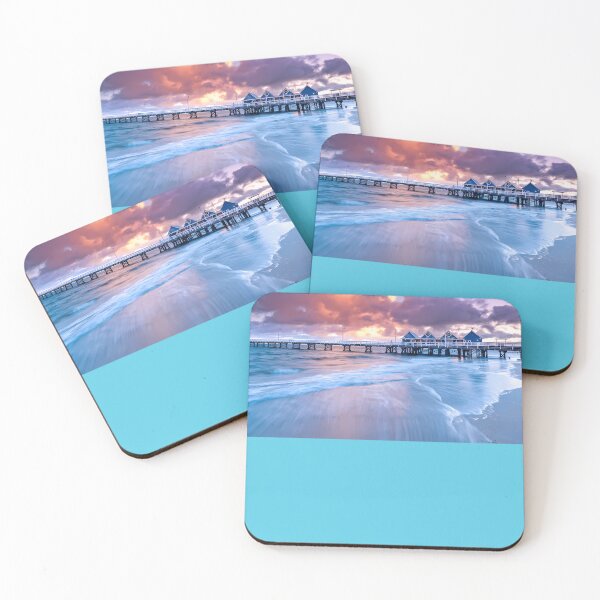Item preview, Busselton-Jetty-Sunrise designed and sold by AnastasiaBohme.