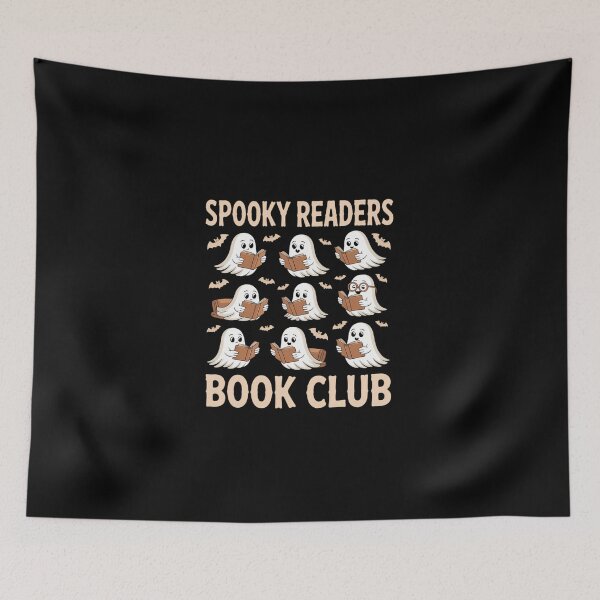 Item preview, Spooky Readers Book Club Ghost Reading Halloween Book Lover designed and sold by KarstenNoanra.