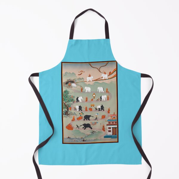 Item preview, Buddhism-Print---The-Nine-Mental-Abidings-Path-Of-Samatha designed and sold by AnastasiaBohme.