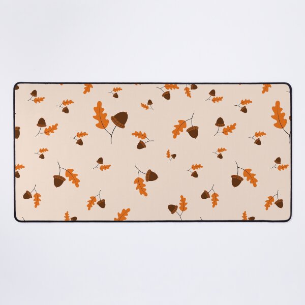 Item preview, Autumn Acorns and Orange Leaves Pattern A-Line Dress Design designed and sold by FestivityFinds.