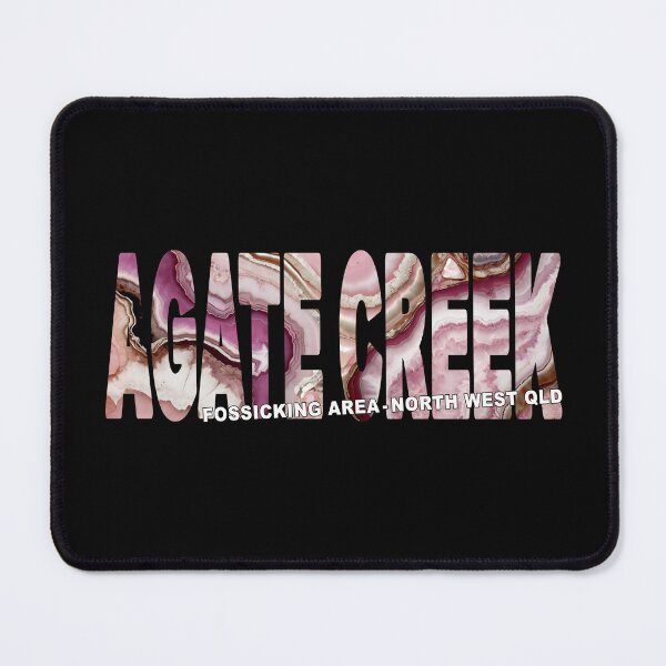 Item preview, AGATE CREEK Fossicking Area North West QLD - Pink Agate designed and sold by Adam Gormley.
