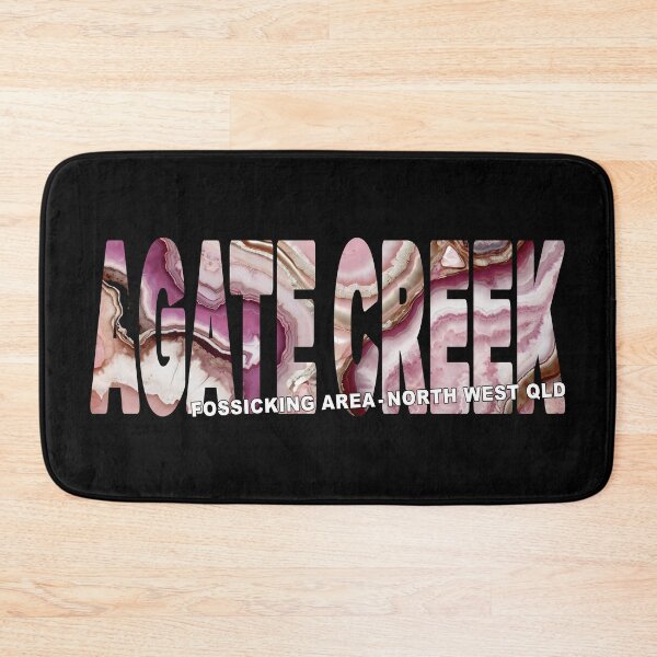 Item preview, AGATE CREEK Fossicking Area North West QLD - Pink Agate designed and sold by Adam Gormley.