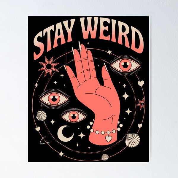 Item preview, Stay Weird Witch Halloween Spooky Season Witchy Vibes designed and sold by KarstenNoanra.