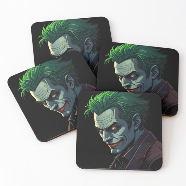Item preview, Joker Dark Villain Portrait – Evil Clown Vector Art designed and sold by JuniorDavila.
