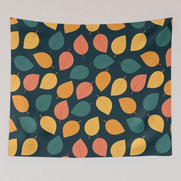 Item preview, Autumn Leaves Pattern with Vibrant Colors Graphic T-shirt Design designed and sold by FestivityFinds.