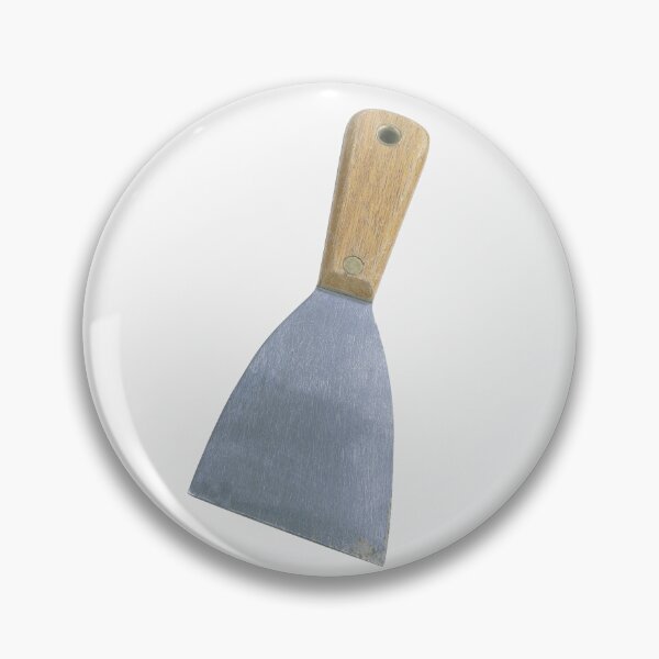 Item preview, Putty Knife Illustration, Vintage Painting and Decorating Tool Art, Spackle Scraper and Drywall Putty Knife Design, Workshop Decor Gift for Painters and DIY Enthusiasts designed and sold by bvdesignart.