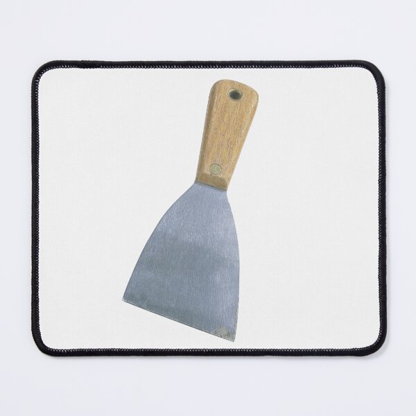 Item preview, Putty Knife Illustration, Vintage Painting and Decorating Tool Art, Spackle Scraper and Drywall Putty Knife Design, Workshop Decor Gift for Painters and DIY Enthusiasts designed and sold by bvdesignart.