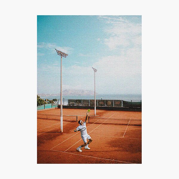 Item preview, Roger Federer, Scenic Tennis Court designed and sold by ofdesigns7.