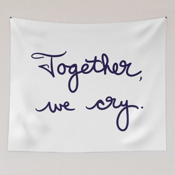 Item preview, Together, We Cry designed and sold by abeink.