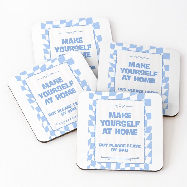 Item preview, Make Yourself At Home - Blue designed and sold by Dondonmart.