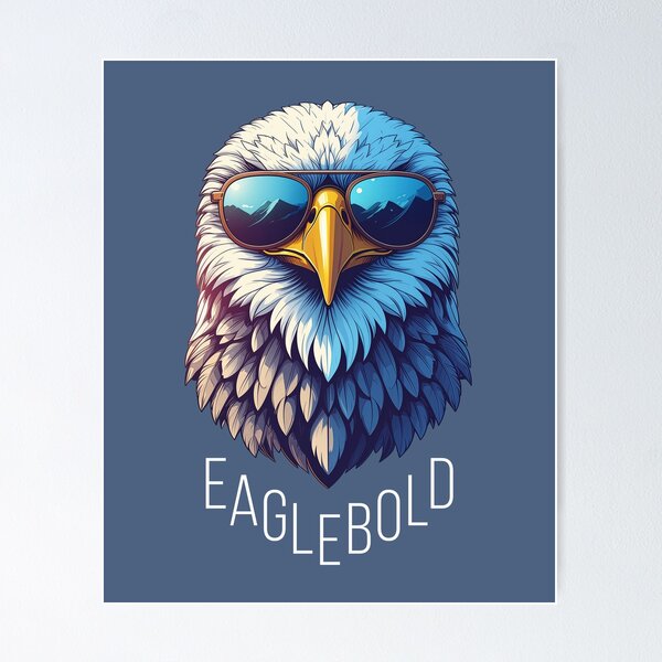 Item preview, Eaglebold (on dark) designed and sold by WUNMANAMI.
